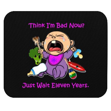 Discover Just Wait Baby Mouse Pads