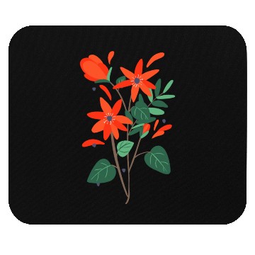 Discover Flowers spring Mouse Pads