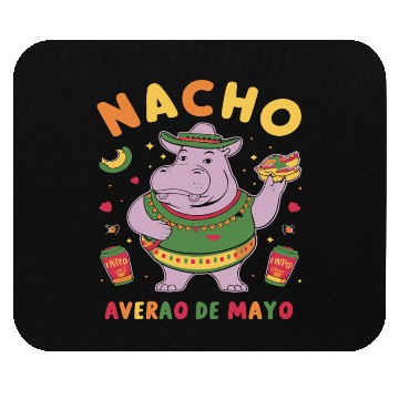 Discover Nacho Average Hippo Mexican Hippopotamus Mouse Pads