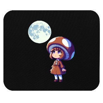 Discover Moon Girl Mouse Pads