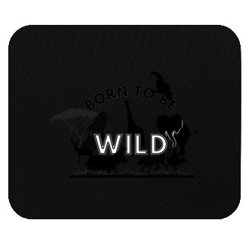 Discover Born To Be Wild Silhouettes Mouse Pads
