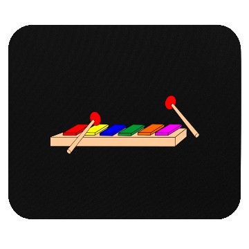 Discover Drum triangle or tonxylophon Mouse Pads