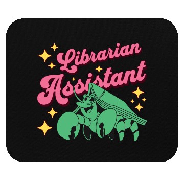 Discover Librarian Assistant Job Title Awesome Library Mouse Pads
