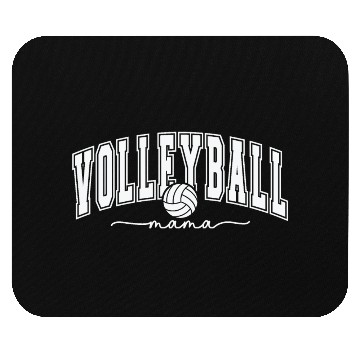 Discover Classic Volleyball Mama Mouse Pads