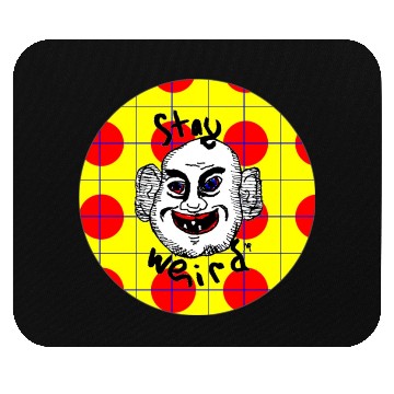 Discover Stay Weird Mouse Pads