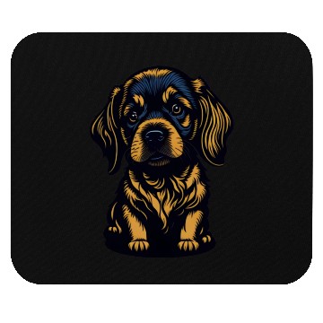 Discover sad dog Mouse Pads