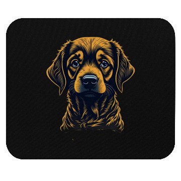 Discover sad dog Mouse Pads