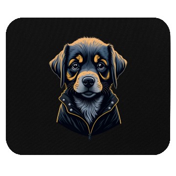 Discover sad dog Mouse Pads