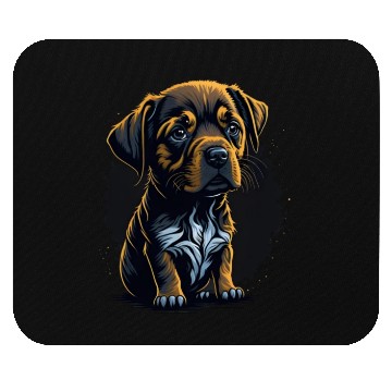 Discover sad dog Mouse Pads