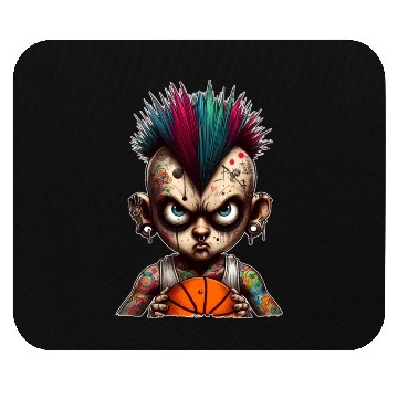 Discover Punk Basketball Mouse Pads