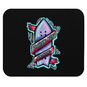 Discover Thank you Skateboarding Mouse Pads