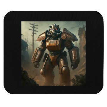 Discover The Robot No.1 Mouse Pads