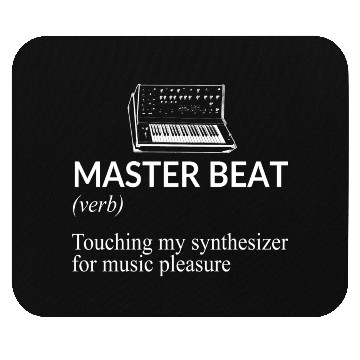 Discover Master Beat Funny Music Producer Mouse Pads