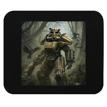 Discover The Robot No.2 Mouse Pads