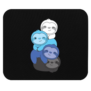 Discover Transmasc Flag Pride Lgbtq Cute Sloth Mouse Pads