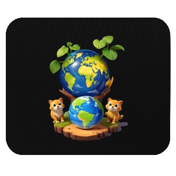 Discover Earth Day Mouse Pads
