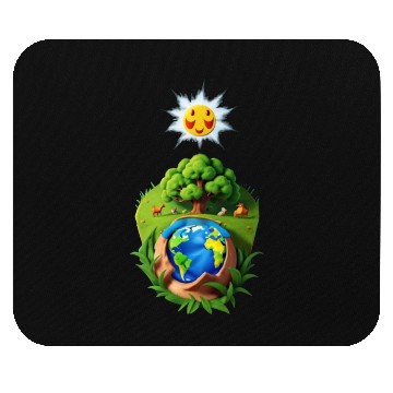 Discover Every Day is Earth day Mouse Pads