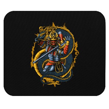 Discover Japanese Samurai Warrior Mouse Pads