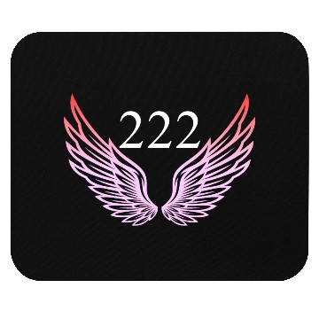 Discover 222 angel number Mouse Pads