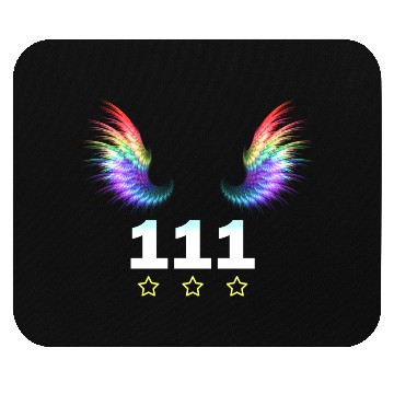 Discover 111 Angel Number pattern Mouse Pads