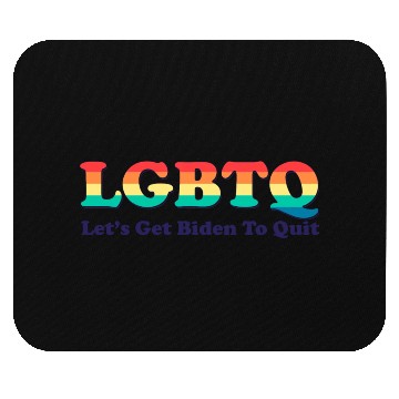 Discover Funny LGBTQ Anti Biden - Let's Get Biden To Quite Mouse Pads