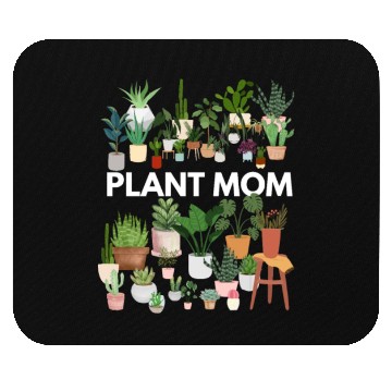 Discover Plant Mom Mouse Pads