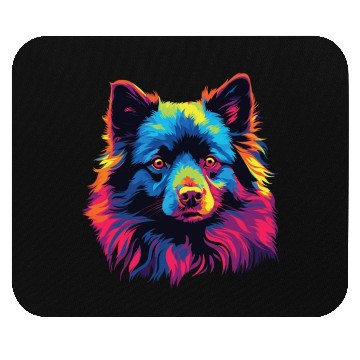 Discover Watercolor Colorful Schipperke Mouse Pads