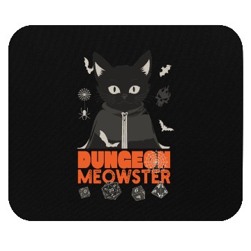 Discover Dungeon Meowster Mouse Pads