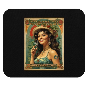 Discover Joyful consumption marijuana Mouse Pads