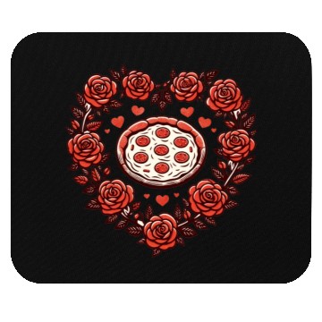 Discover Pizza Lover Mouse Pads
