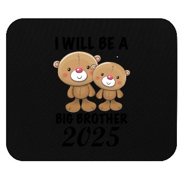 Discover I'm Going To Be A Big Brother 2025 Teddy Bear Mouse Pads