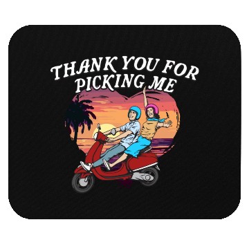 Discover Thank You for Picking Me Funny Valentines Day Humo Mouse Pads