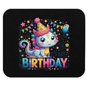 Discover Its My Birthday Sweet Birthday Dragon Mouse Pads