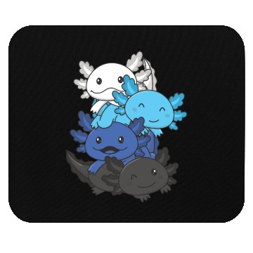 Discover Transmasc Flag Pride Lgbtq Cute Axolotl Stack Mouse Pads
