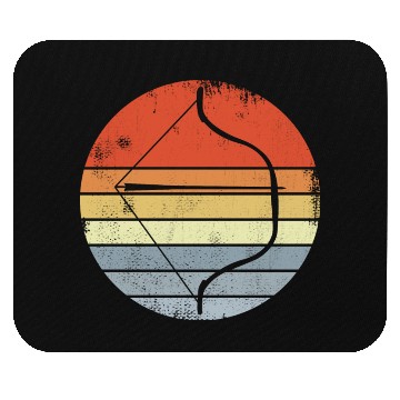 Discover Bow and Arrow Vintage Look Mouse Pads
