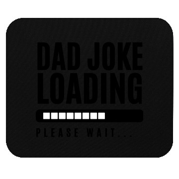 Discover Black and Gray Bold Father s Day Occasion Mouse Pads