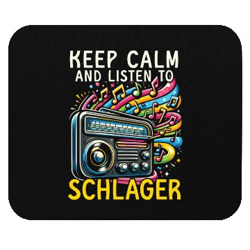 Discover German Schlager Singer Germany Music Lover Mouse Pads