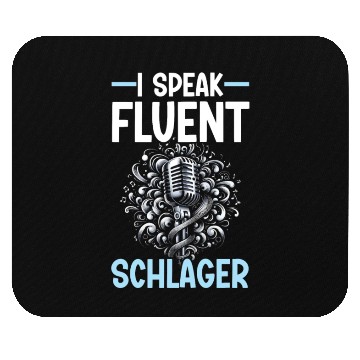Discover German Schlager Singer Germany Music Lover Mouse Pads