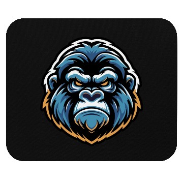 Discover Mascot Gorilla Head Mouse Pads