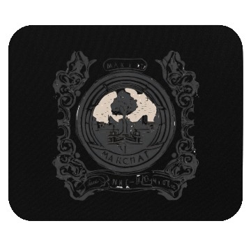 Discover Majestic Tree Emblem Mouse Pads
