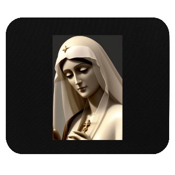 Discover Virgin Mary Mouse Pads