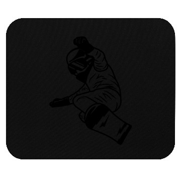 Discover Funny Snowboard Boy Mouse Pads