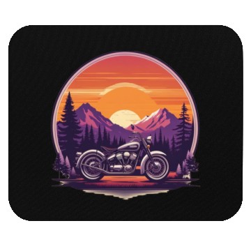 Discover classic motorcycle Mouse Pads