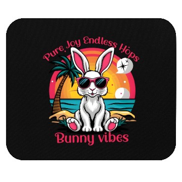 Discover PureJoy, Endless hops Bunny Vibes Mouse Pads