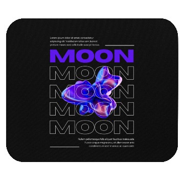 Discover Dark Moon Mouse Pads