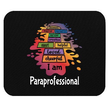 Discover Paraprofessional Teacher Assistant Aide Mouse Pads
