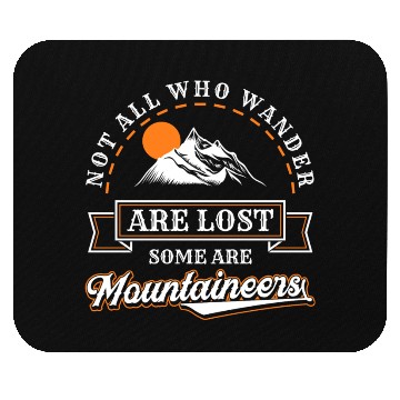 Discover Mountaineering Rocks Climbing Wall Mountain Sports Mouse Pads
