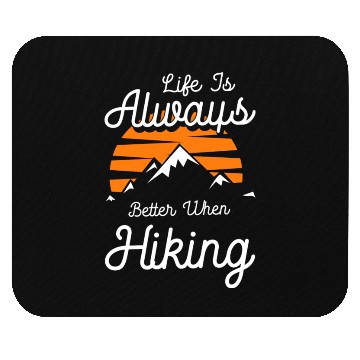 Discover Climbing Climber Trekking Adventure Mouse Pads