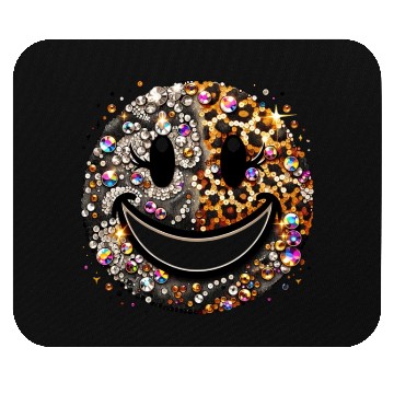 Discover Smiling Bling Graphic Mouse Pads