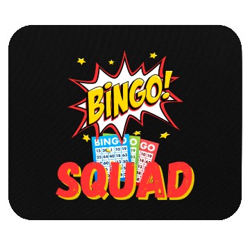 Discover Lucky bingo Mouse Pads